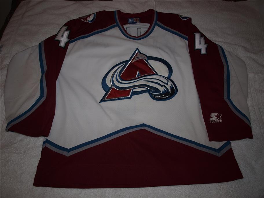 Vintage Colorado Avalanche Joe Sakic Starter Jersey | SidelineSwap